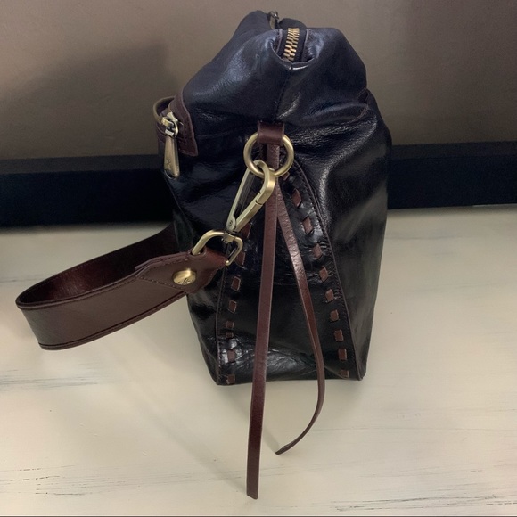 HOBO Leather Messenger Bag - Picture 4 of 14